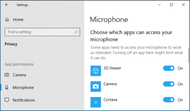 Check the microphone settings in Windows 10 - Step 3