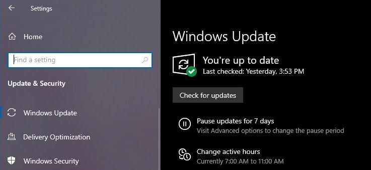 Cumulative Update KB4507453 Issues