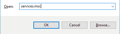 DNS PROBE FINISHED NXDOMAIN - Restart the DNS Client service - Step 1
