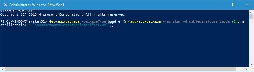 Emerging issue 70008 - Use PowerShell - Step 2