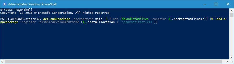 Emerging issue 70008 - Use PowerShell - Step 4