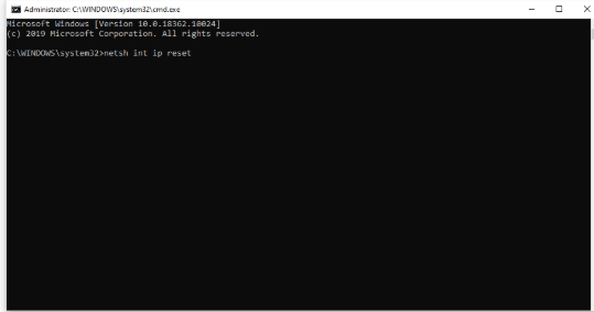 Default Gateway Not Available - Reset TCP/IP with the Netsh command