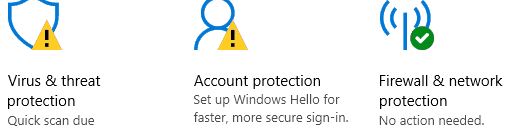 Scan for viruses