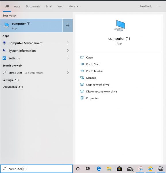 This PC renamed to Computer (1) after Windows Update