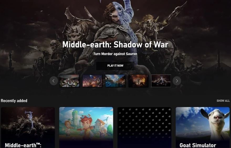 If the store does not work, try to download the Xbox application (beta)