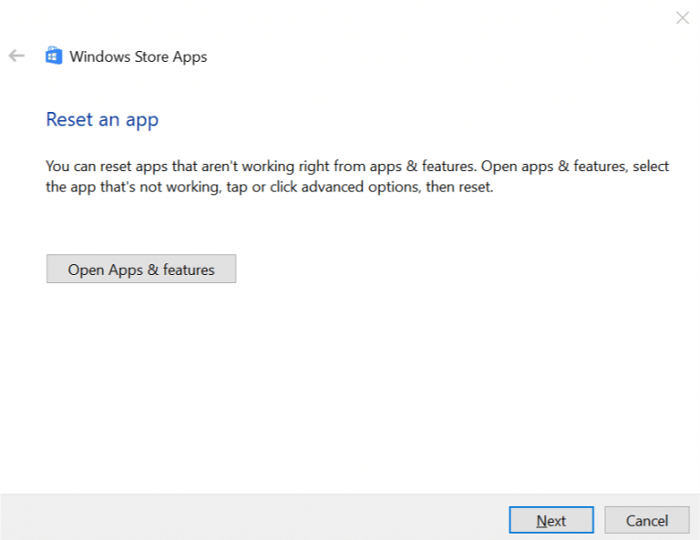 XBOX - Run your Windows Store Troubleshooter - Step 5 and 6