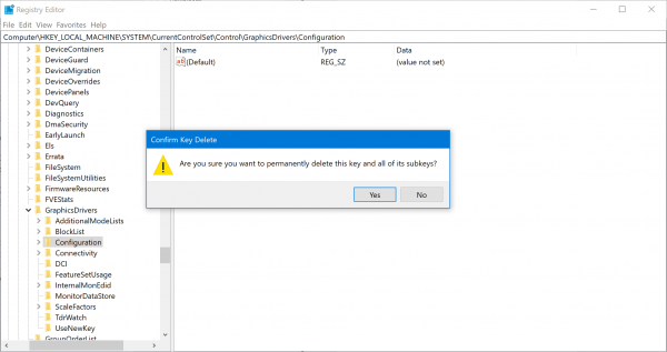 clear the display cache in Windows 10
