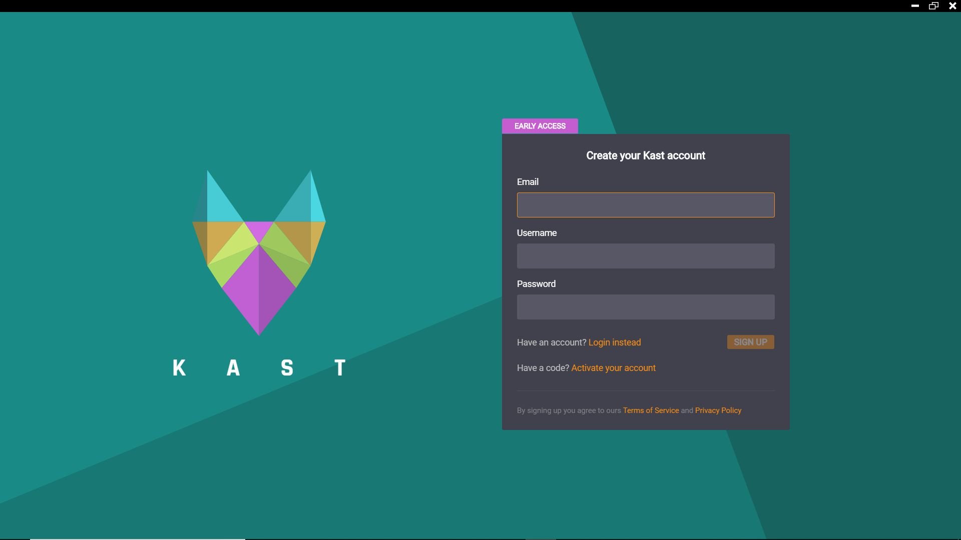 Why doesn't Kast audio work?