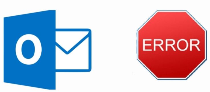 What causes Outlook error code 0x8007007e when sending and receiving