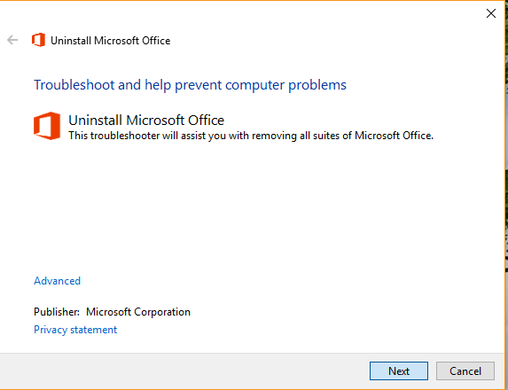 How to solve the "Office 2016 won't install" problem on Windows 10