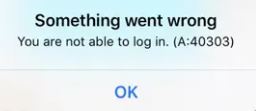 How to fix the Error 40303 on Tinder 