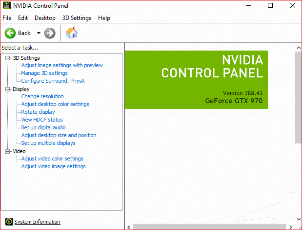 How to Fix Nvidia Control Panel Does Not Open in Windows 10