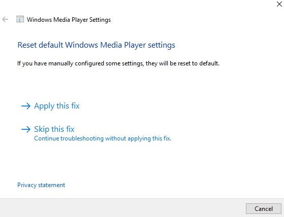 How to fix 0xC10100BF "This file is not playing" in Windows 10