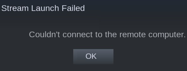 Repairing Steam Remote Play that is Not Working