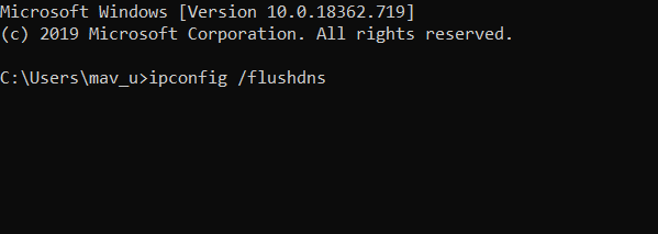 Flush the DNS cache and restart the router - Step 1 to 5
