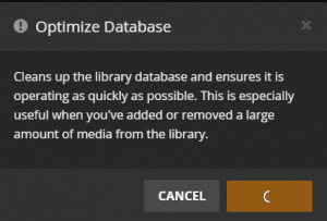 plex media server update deleted all library